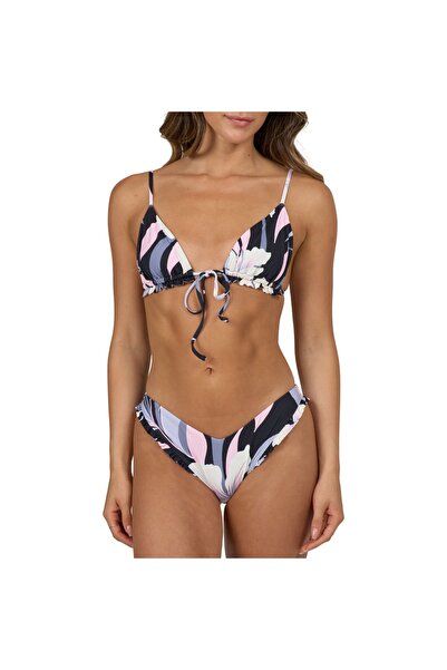 Salty Crew BLOOMED ΤΡΙΚΟΚΟΝΤΟ ΤΟΠ/ΣΕΤ ΜΠΙΚΙΝΙ ΜΕ V-ΛΑΙΜΟΥΓΙΑ ΜΑΥΡΟ S