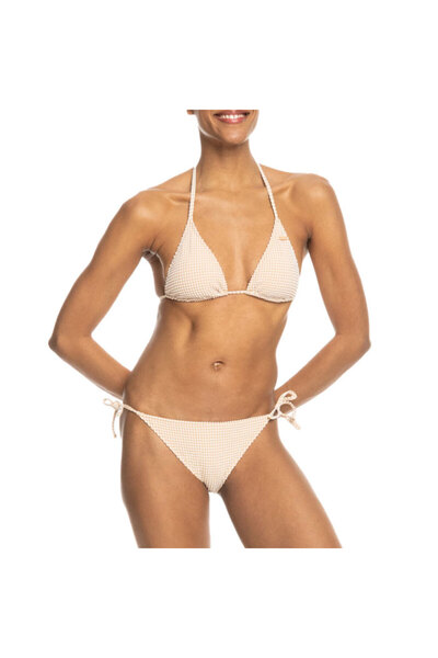 Roxy Καρό Σετ Μπικίνι Τίκι Πορτσίνι Σ