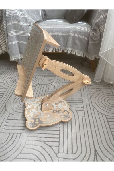 Vuslat Hediyelik Ρυθμιζόμενου ύψους Ράφι Ανάγνωσης Κορανίου από Χρυσό Καθρεφτ...