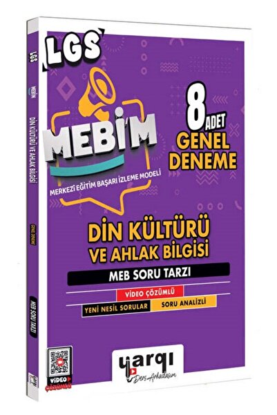 Yargı Yayınları YARGI Ders Arkadaşım 8.Sınıf LGS Hazırlık MEBİM Denemeleri - ...