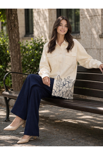 Kayra Floral Detailed Jacket