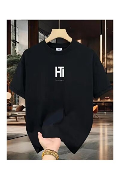 AEMİ Unisex Printed Oversized T-shirt με Κοντό Μανίκι