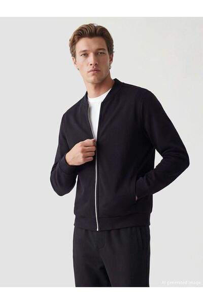 LC Waikiki Standard Fit Men's Zippered Sweatshirt