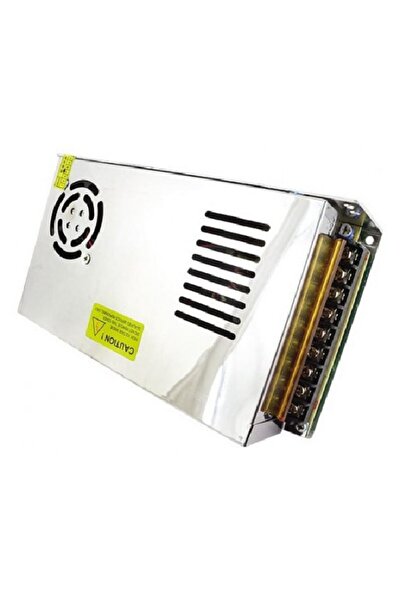 YİGİT ELEKTRONİK 34 12 Volt 20 Amper Metal Kasa Aktif Soğutmalı Güç Kaynağı K...