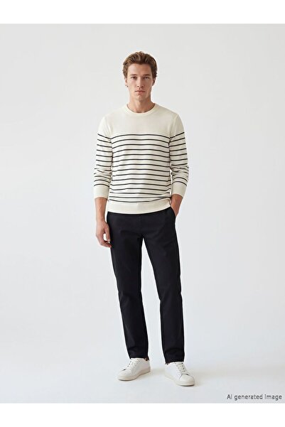 LC Waikiki Southblue Men's Black Standard Fit Trousers