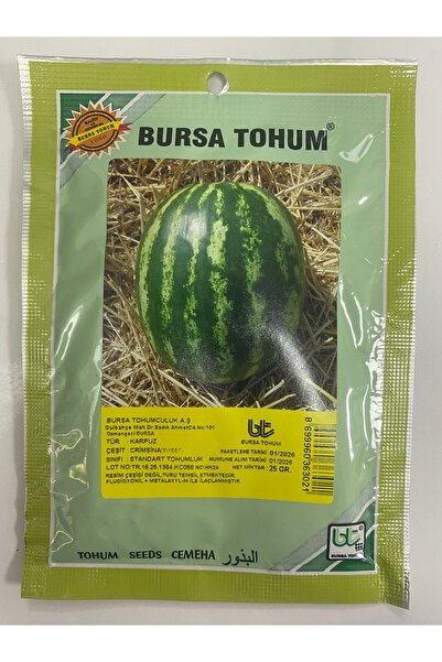 Bursa Tohumculuk Crimson Sweet Karpuz Tohumu 25 gram