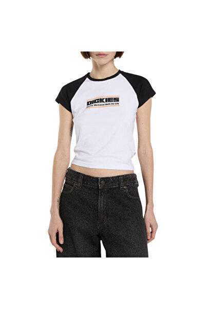 Dickies ΝΤΕΡΜΠΙ ΡΑΓΚΛΑΝ ΜΠΛΟΥΖΑΚΙ ΛΕΥΚΟ L