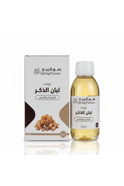 spring flowers زيت لبان الذكر من زهور الربيع للبشرة والشعر 125 مل