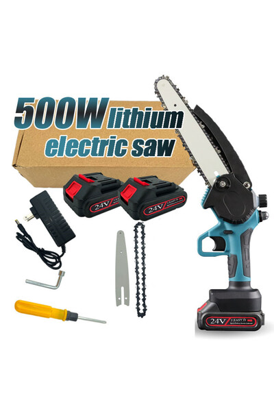 Zenorius 8 " Μίνι Ηλεκτρικό Αλυσοπρίονο με Μπαταρία Li-Ion – Κινητήρας χωρίς ...