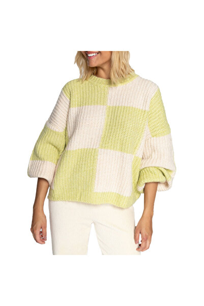 BİLLABONG Ελέγξτε το πουλόβερ W με σχέδιο μοσχοκάρπου, μέγεθος M.