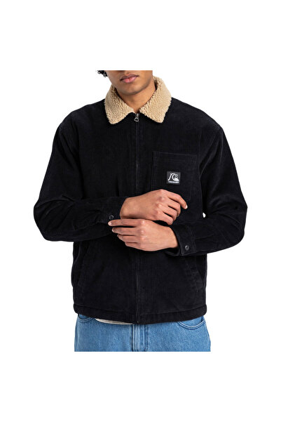 Quiksilver DNA SHERPA HARRINGTON ΜΠΟΥΦΑΝ ΜΑΥΡΟ XL