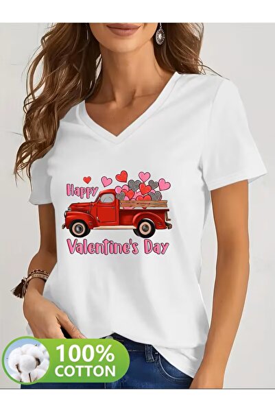 yombaa Μπλουζάκι με στάμπα. Κοντομάνικο καλοκαιρινό & ανοιξιάτικο casual τοπ,...