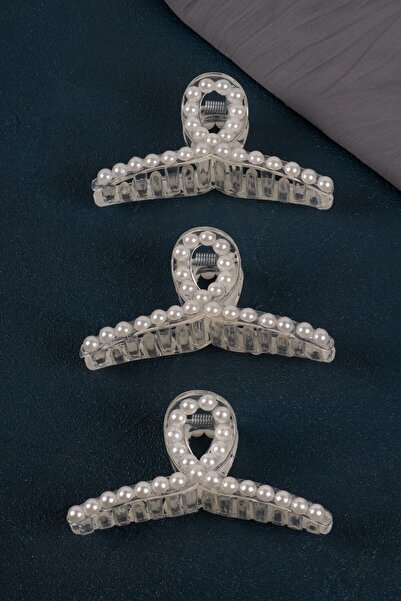 MY VİNTAGE Pearl Latch Buckle Large Size 3 Pieces