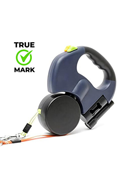 TRUE MARK - Zgardă Câini Ajustabilă, Material Textil Rezistent, Închidere Rap...