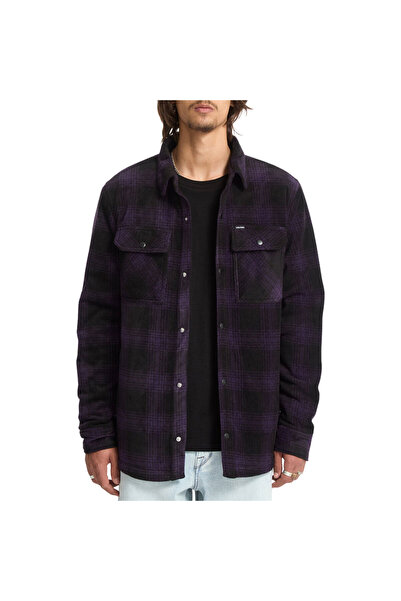 Volcom Μπλούζα Φλις με Φερμουάρ Μακρυμάνικη Σκούρο Μωβ Μ