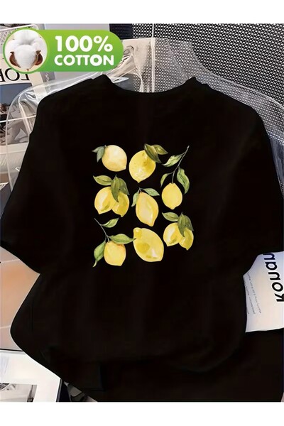 yombaa Μπλουζάκι με στάμπα. Κοντομάνικο καλοκαιρινό & ανοιξιάτικο casual τοπ,...