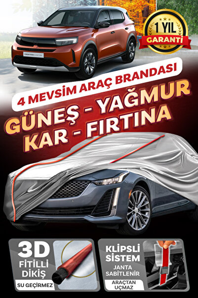 Budge Opel Frontera - KLİPSLİ 4 MEVSİM Araba brandası - oto çadır örtü