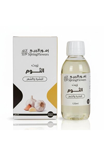 spring flowers Spring Flower Garlic Oil for Skin and Hair 125 ml
