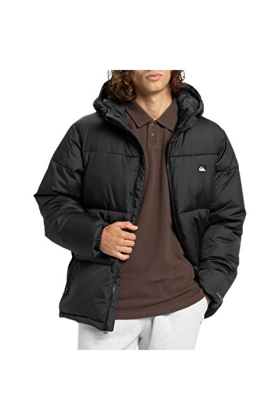Quiksilver Μπουφάν για κρύες μέρες, μαύρο, L