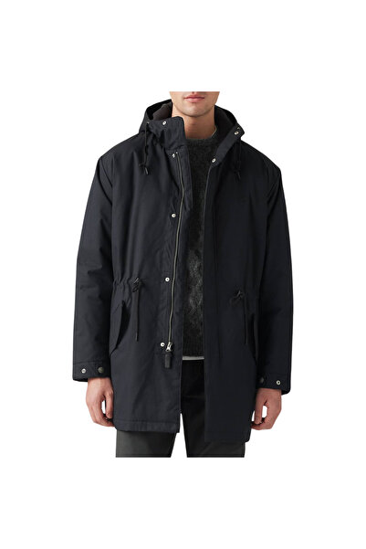 Levis HARRISON ΜΑΥΡΟ ΘΕΡΜΟΜΟΝΩΤΟ ΜΠΟΥΦΑΝ ΠΑΡΚΑ ΓΙΑ ΑΝΔΡΕΣ L