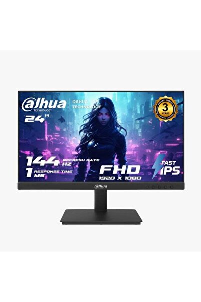 DAHUA 24-inch FHD Gaming Monitor, 144Hz IPS, 1ms LED, Fast IPS Screen, HDMI &...