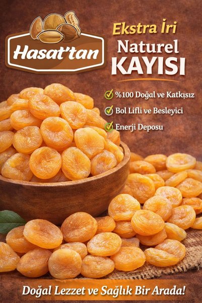 HASATTAN KAYISI SARI EXTRA TANELER 500GR