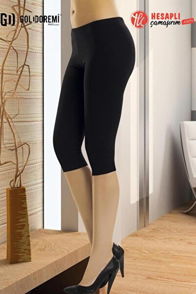 gd goldoremi Premium γυναικείο βαμβακερό κολάν Lycra, άνετο, ψηλόμεσο, κοντό,...