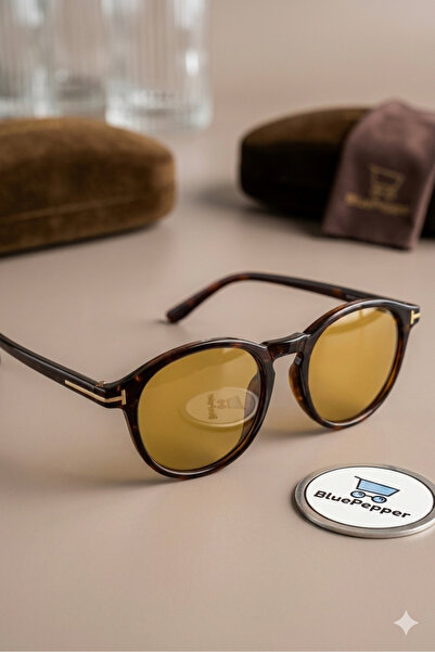 BluePepper Round Cut Timeless Model Sunglasses with t Accessories New Season ...