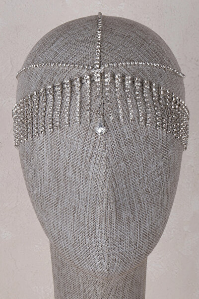 Limelia Νυφικό αξεσουάρ μαλλιών με κρυστάλλινες πέτρες και κρεμαστά στοιχεία ...