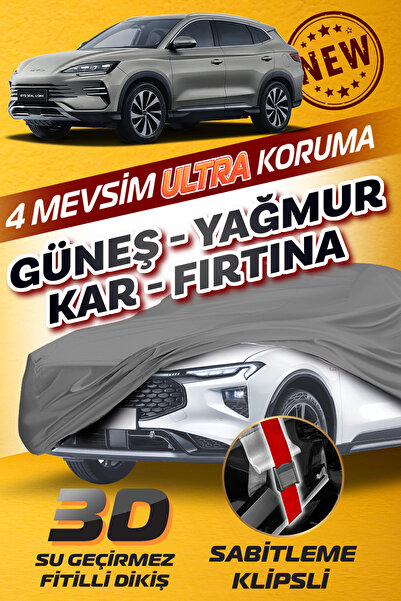 Budge BYD SEAL U SUV - KLİPSLİ 4 MEVSİM Araba brandası - oto çadır örtü