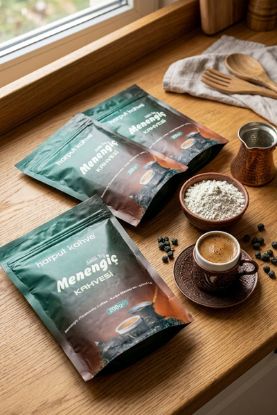 HARPUT DİBEK 3'lü Ekonomik Paket Menengiç Kahvesi 3x200g | Kafeinsiz Bitkisel...