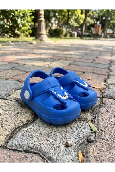 nuh kids Non-Slip Patterned Garden Beach Pool Daily Slippers Sandals