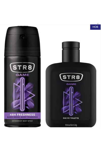 str8 Σετ 2x Ανδρικό Σετ Δώρου, Ω ντε Τουαλέτα 100 ml, Αποσμητικό Σπρέι 150 ml...