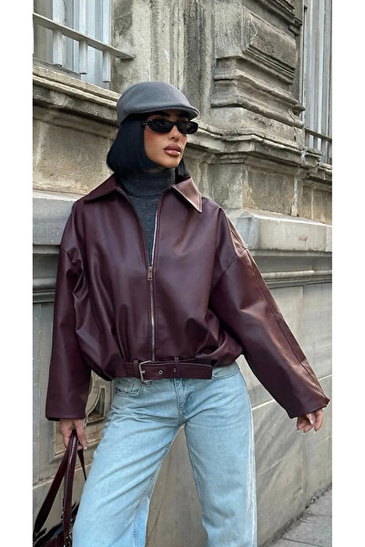 Orions Collection Νέο μοντέλο μόδας για τη σεζόν, δερμάτινο μπουφάν bomber με...