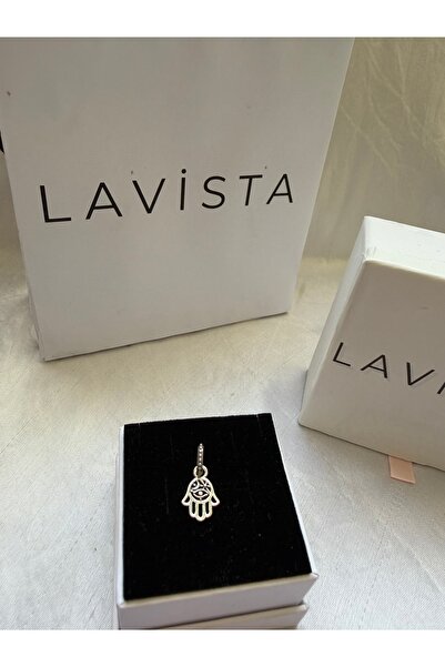 Lavista Silver Koruyucu Fatma Eli Tekli Gümüş Charm’ı