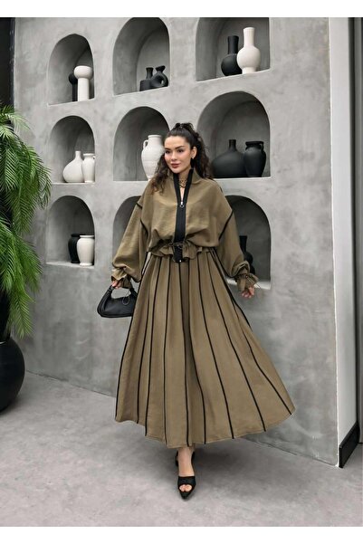 Cardella طقم تنورة فانيسا بريميوم TNSL - طقم أنيق بتفاصيل مزخرفة متوافق مع ال...