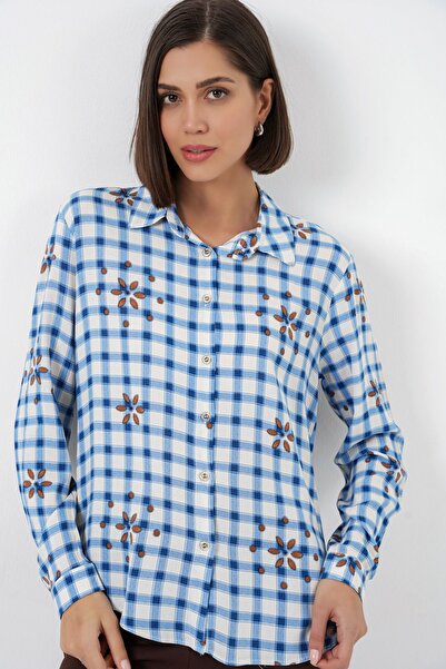 Hiccup Bdart Checkered Shirt with Collar and Buttons