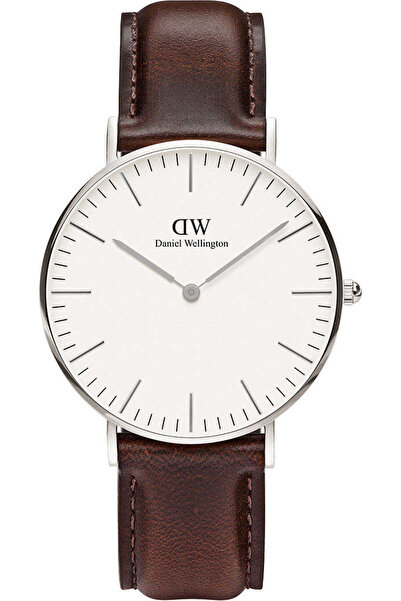Daniel Wellington Ceas DW00100056, unisex, 36 mm, piele, Negru