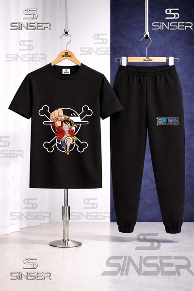 SS SİNSER Παιδικό σετ φόρμας ANIME ONE PIECE CARPI με στάμπα