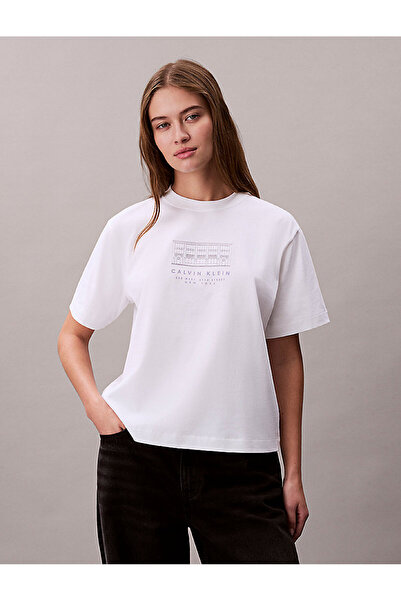 Calvin Klein Women's Seasonal Graphic T-Shirt