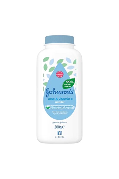Johnson's Johnson Powder Aloe & Vitami E 200G