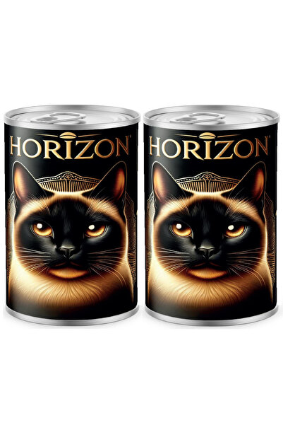 Horizon طعام القطط الرطب الفاخر (2 × 400 جرام) |   لحم بقري عالي البروتين وخا...