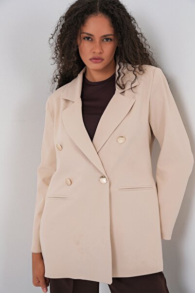 Hiccup Bdart Double Button Classic Blazer