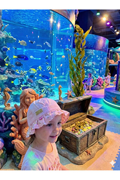 PIECE SIGNATURE Καπέλο bucket για κορίτσια από 100% βαμβάκι (μέγεθος 50-53) (...