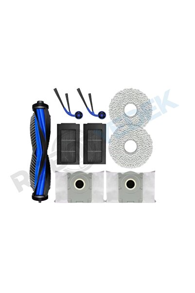 robotyedek Set de reînnoire compatibil Ecovacs T30C: Perie principală, filtru...