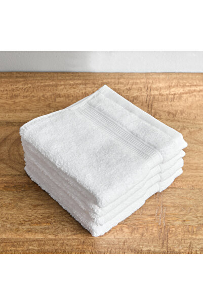 Home Box Air Rich 4-Piece Fade Resistant Face Towel Set - 30x30 cm