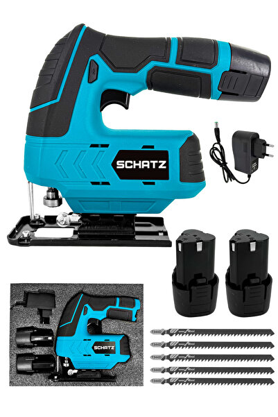 Schatz 12V Çift Akülü Şarjlı Dekupaj Testere Makinesi M151419