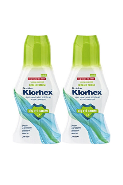 Dentasave Klorhex Günlük Bakım Ağız Çalkalama Suyu 300 ml x 2
