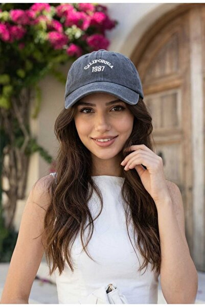 LAGRANZE SANTORO Καλιφόρνια 1987 Κεντημένο Καπέλο |   Βίντατζ Καπέλο Πριμιούμ...