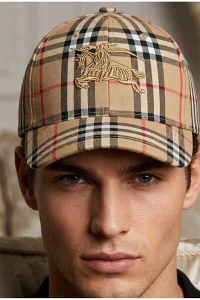 w white stars sports & wear Αθλητικό καπέλο από καμβά με ρίγες και ρυθμιζόμεν...